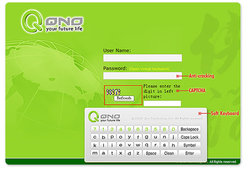 Strong methods to protect user accounts