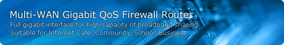 Multi-WAN Gigabit QoS Firewall Router