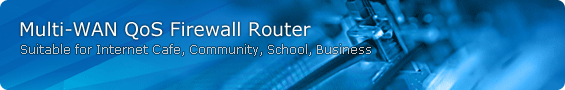 Multi-WAN QoS Firewall Router