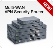 Multi-WAN VPN Security Router